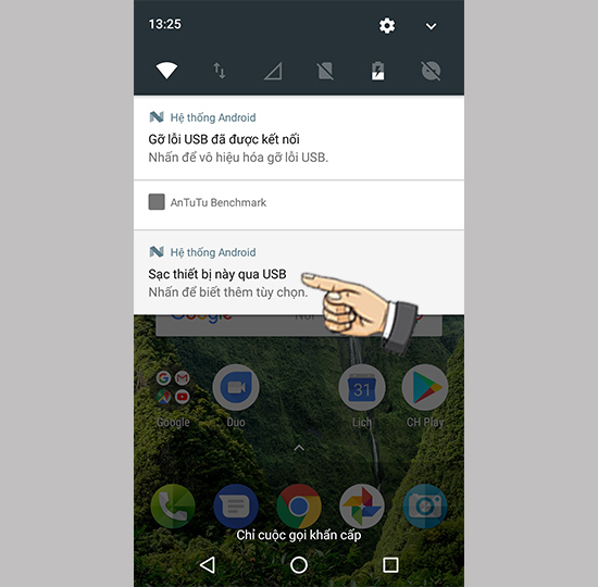 Chọn chuyển tệp